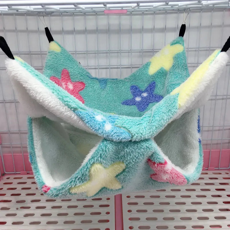 Hamster Hideout Cage Print Fleece