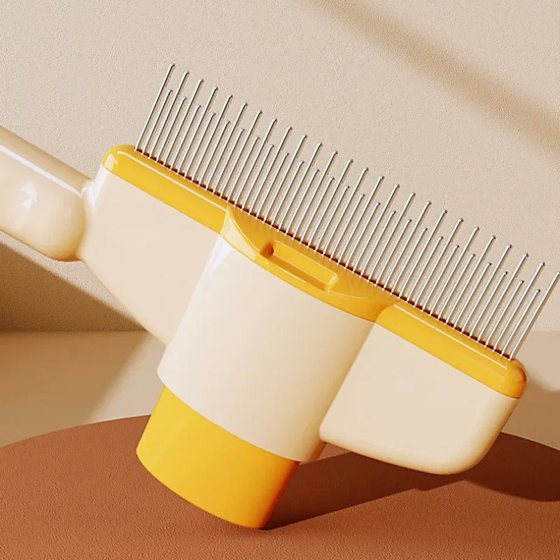 Dog Comb Pet Hair Remover One Button