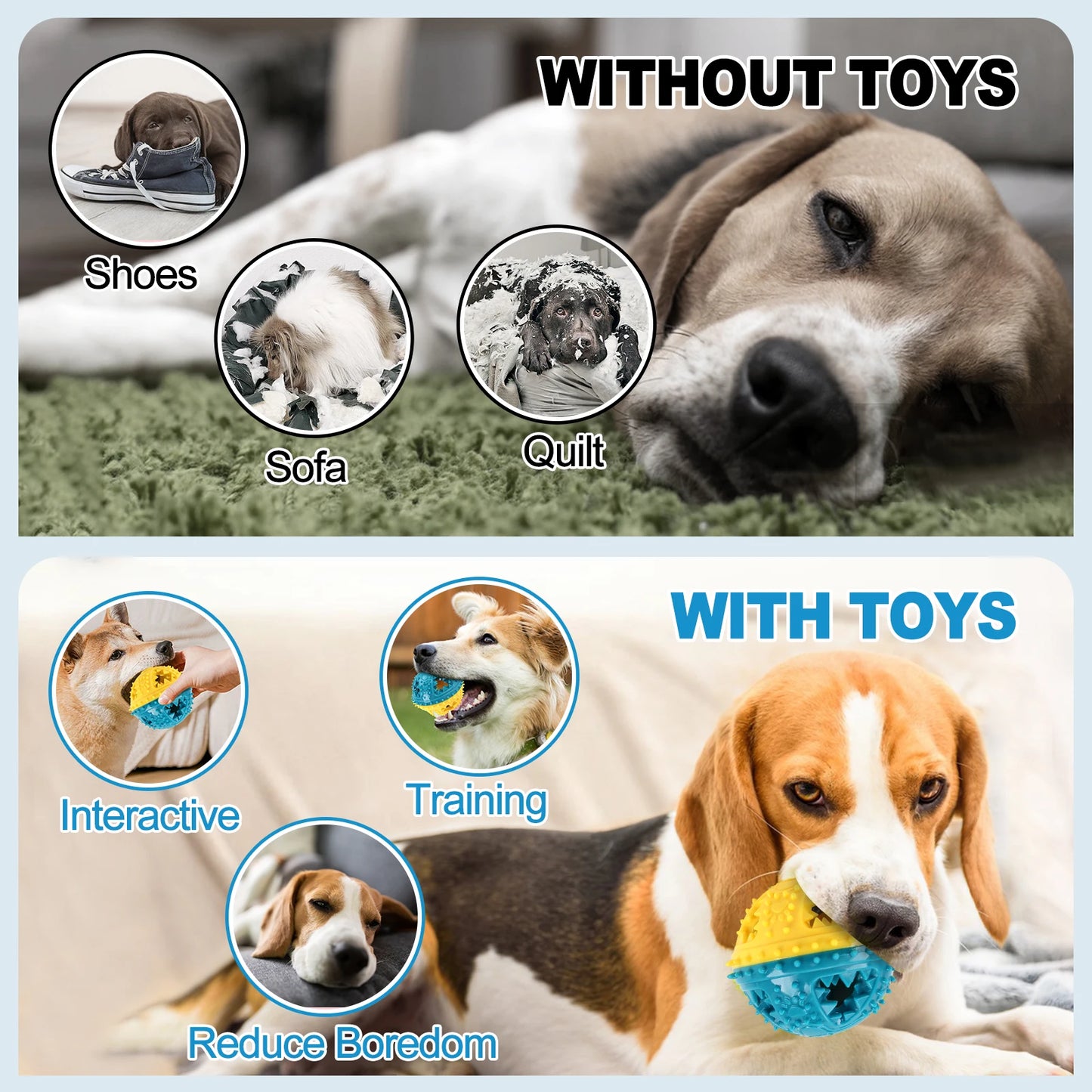 Dog Chew Toys Grinding Teeth