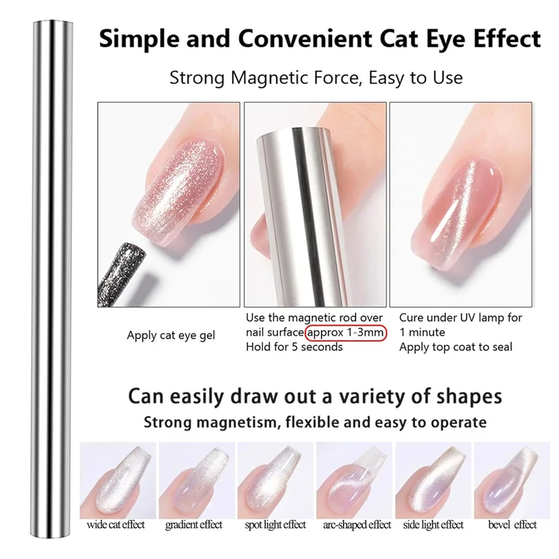 Cat Eye Nail Magnet Strong Magnetic Square
