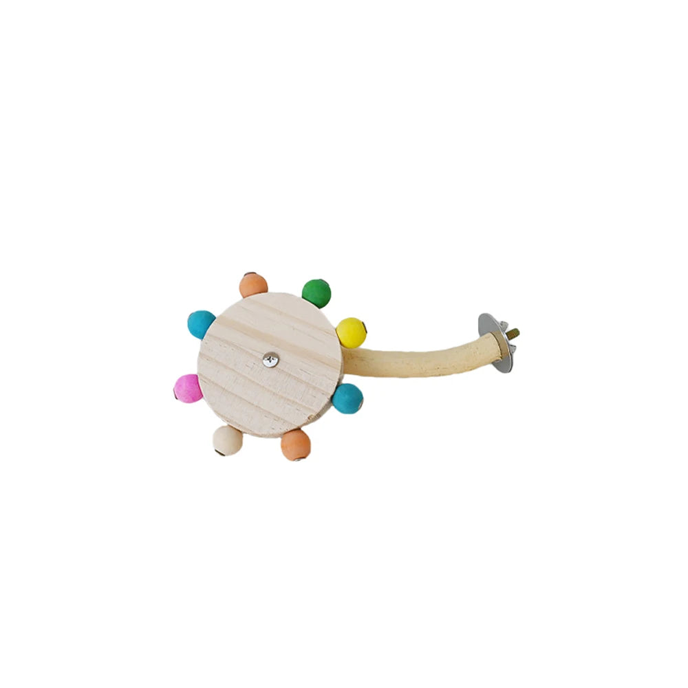 Funny Perch Toy with Rotating Balls