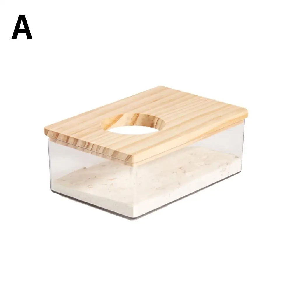 Hamster Golden Bear Sand Bath Box