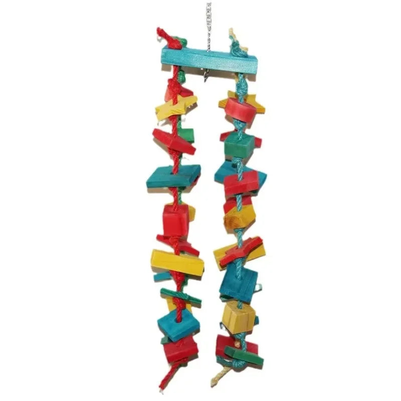 1PC Parrot Toy Biting Toy