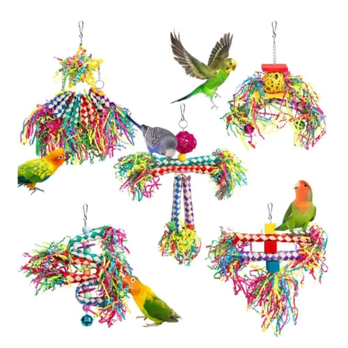 1PC Parrot Toy Biting Toy
