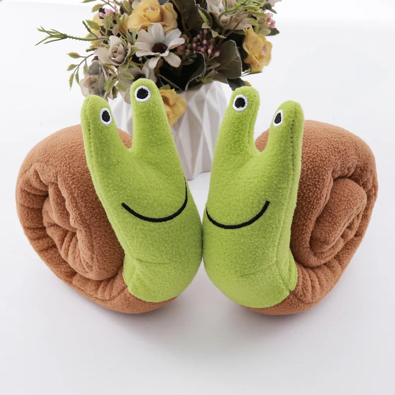 Snail shaped dog and cat toys