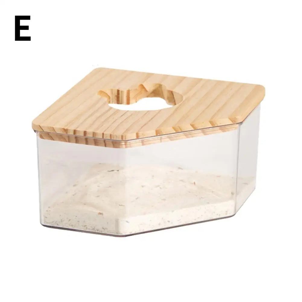 Hamster Golden Bear Sand Bath Box