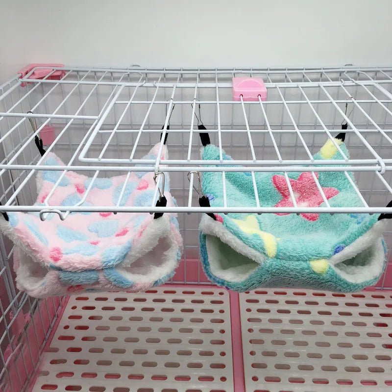 Hamster Hideout Cage Print Fleece