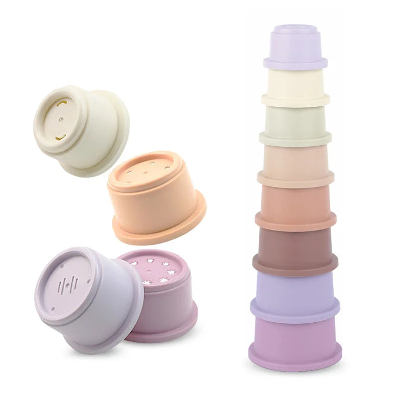Stacking Cups Toy For Rabbits