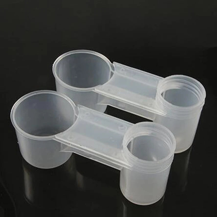 Plastic Pet Bird Drinker Feeder
