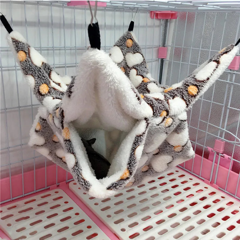 Hamster Hideout Cage Print Fleece