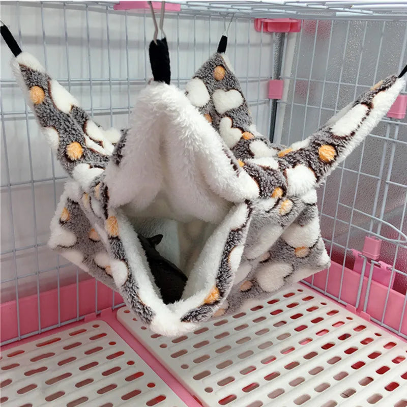 Hamster Hideout Cage Print Fleece