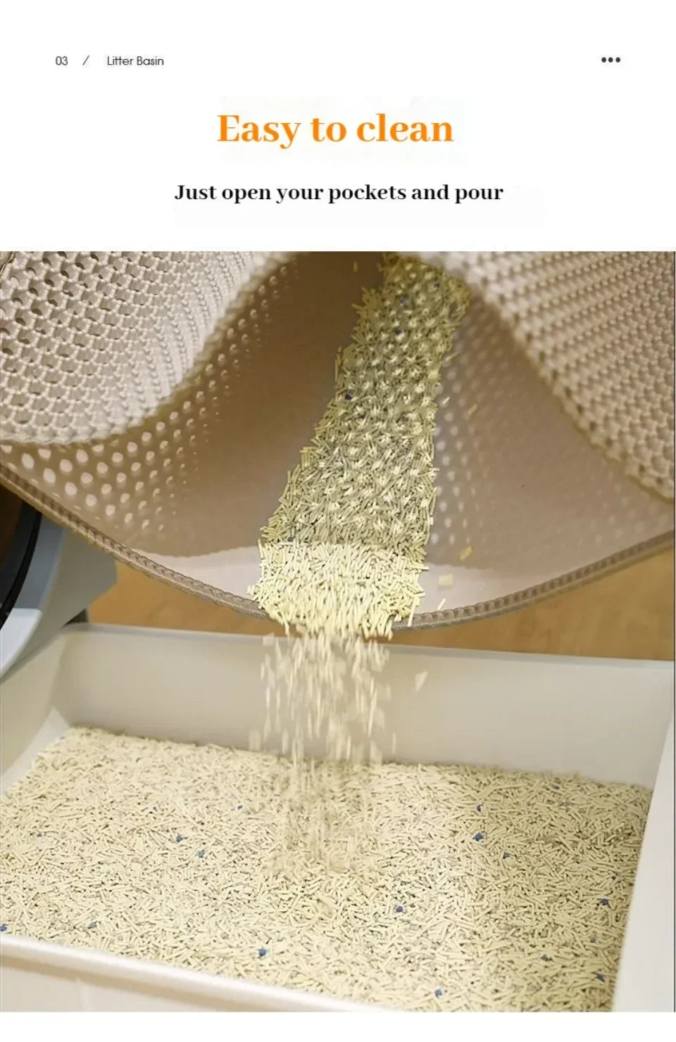 Large Cat Litter Mat Double Layer