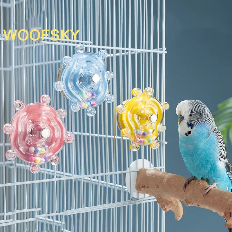 Interactive Parrot Toy Bird Cage