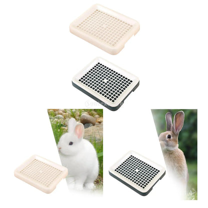 Rabbit Litter Tray Toilet Animal Potty Trainer