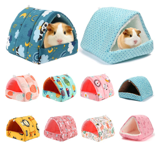 Winter Cute Cartoon Rabbit Squirrel
