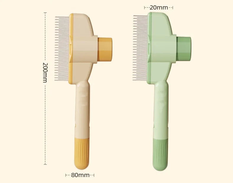 Dog Comb Pet Hair Remover One Button