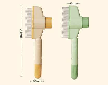 Dog Comb Pet Hair Remover One Button