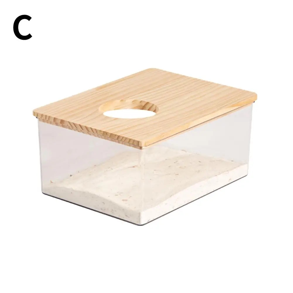 Hamster Golden Bear Sand Bath Box