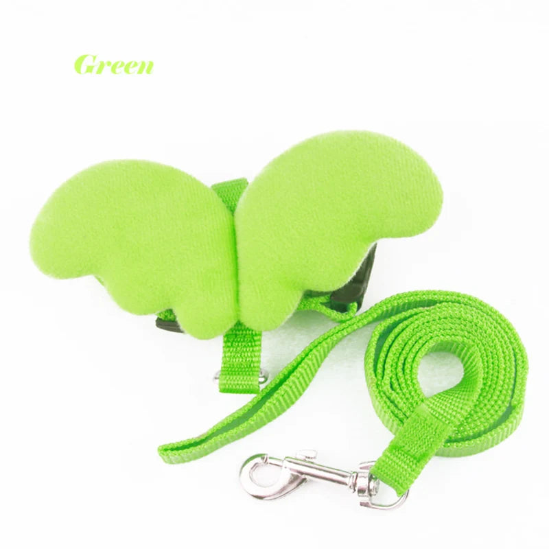 Cute Angel Wing Pet Rabbit Harness
