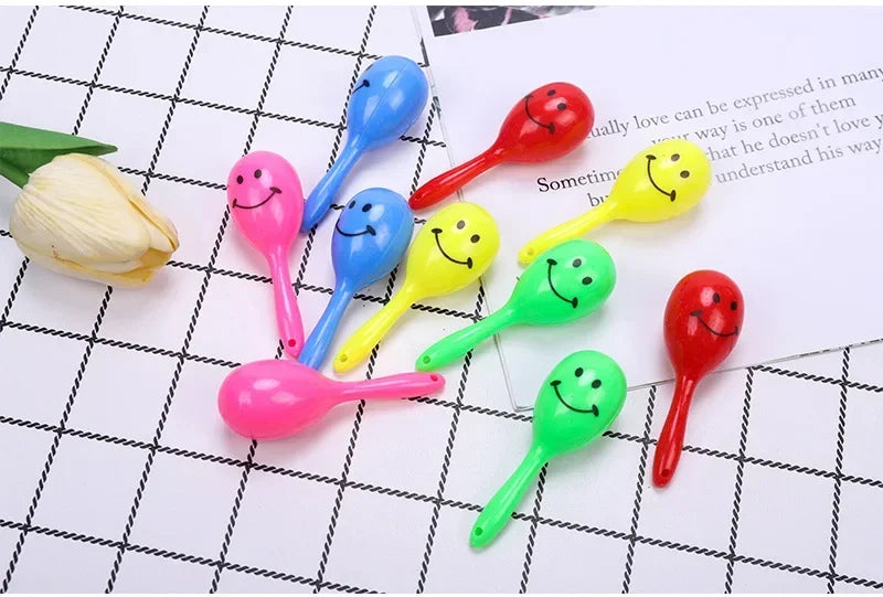 3PCS Parrot Rattle Sand Hammer Sand Ball