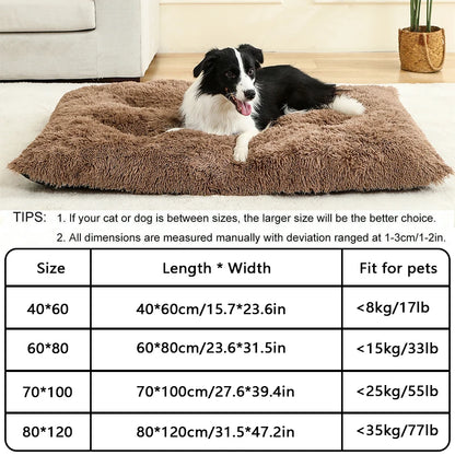 Soft Dog Beds House Soft Long Plush