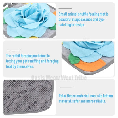 Pet Snuffle Mat For Dogs Rabbit Pet