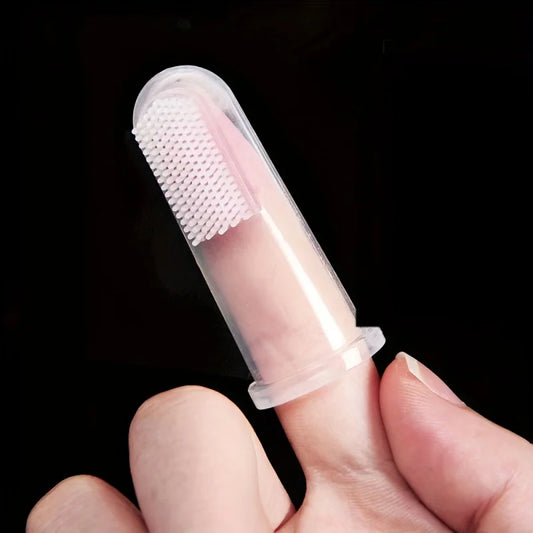 5 Sets of Pet Silicone Finger Sleeves
