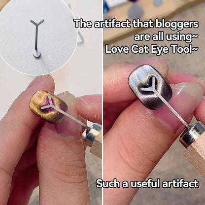 Cat Eye Nail Magnet Strong Magnetic Square