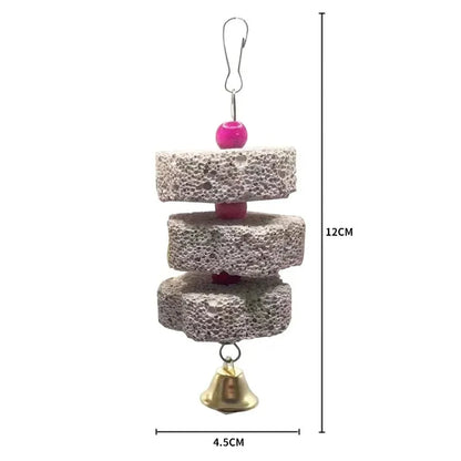 Parrot Volcanic Rock Molar Stone