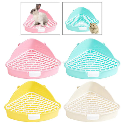 Rabbit Litter Tray Toilet Animal Potty Trainer