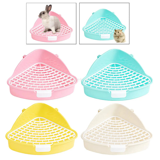 Rabbit Litter Tray Toilet Animal Potty Trainer