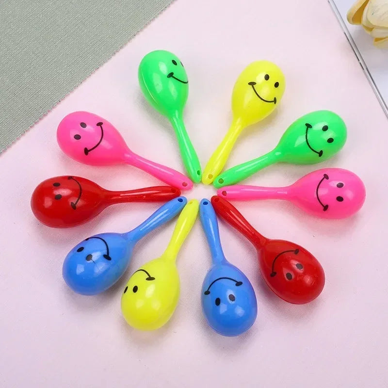 3PCS Parrot Rattle Sand Hammer Sand Ball