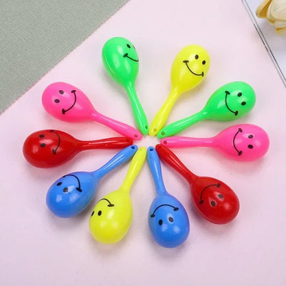 3PCS Parrot Rattle Sand Hammer Sand Ball
