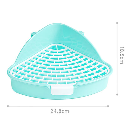 Rabbit Litter Tray Toilet Animal Potty Trainer
