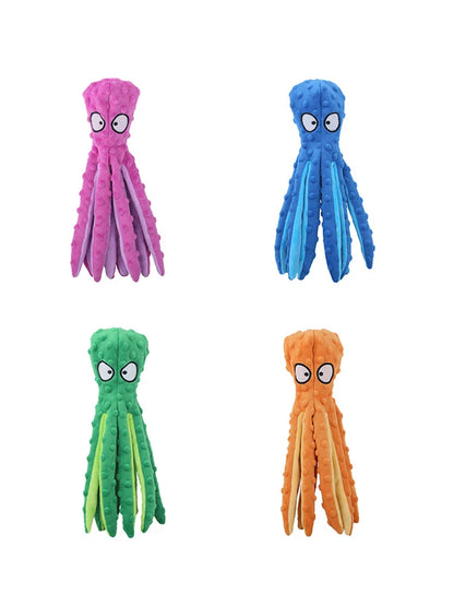 1PC Pet plush toys cartoon stamps