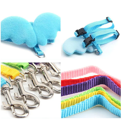 Cute Angel Wing Pet Rabbit Harness