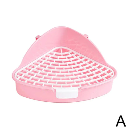 Rabbit Litter Tray Toilet Animal Potty Trainer