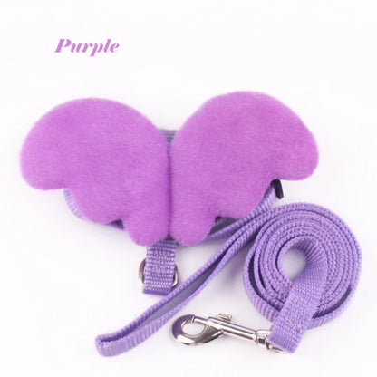 Cute Angel Wing Pet Rabbit Harness