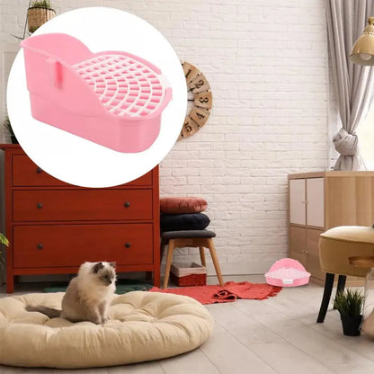 Rabbit Litter Tray Toilet Animal Potty Trainer