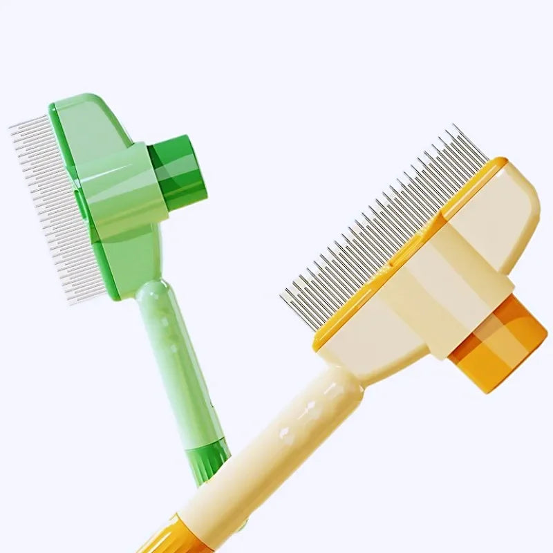 Dog Comb Pet Hair Remover One Button