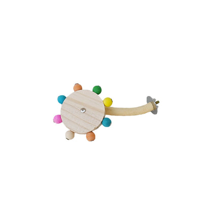 Funny Perch Toy with Rotating Balls