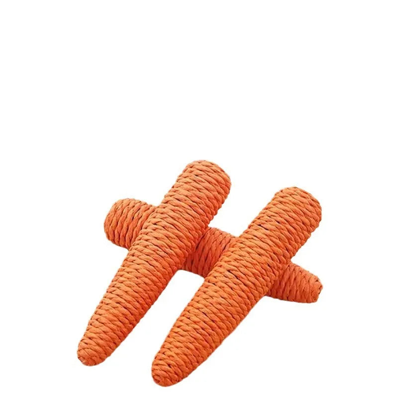 Cat toy Audible carrot tickling cat stick