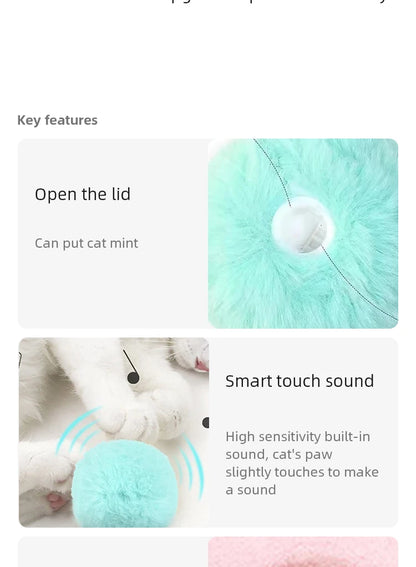 Smart Cat Toys Plush Electric Catnip