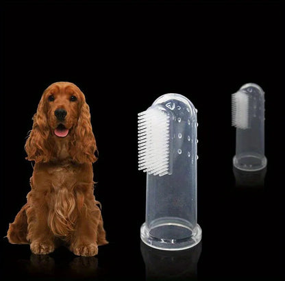 5 Sets of Pet Silicone Finger Sleeves