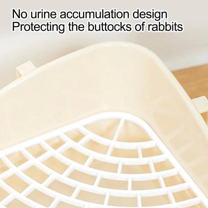Rabbit Litter Tray Toilet Animal Potty Trainer