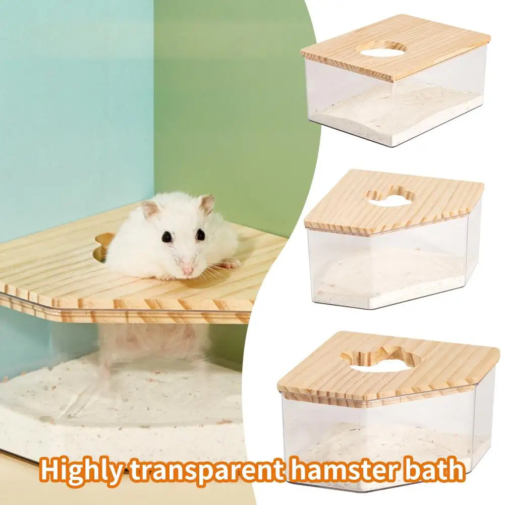 Hamster Golden Bear Sand Bath Box