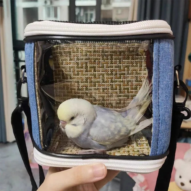 Portable Pet Bird Cage Parrot Breathable