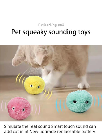 Smart Cat Toys Plush Electric Catnip