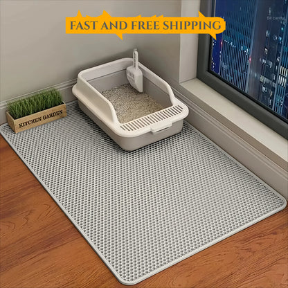Large Cat Litter Mat Double Layer