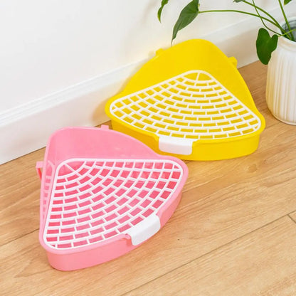 Rabbit Litter Tray Toilet Animal Potty Trainer
